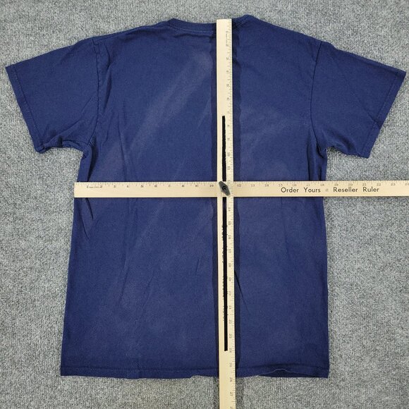 Fifth Sun Shirt Men's Medium Blue Gamer At Work Graphic Tee Short Sleeve Adult - Picture 10 of 13